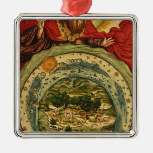 Adorno Metálico La creación, de la Biblia Lutero, c.1530