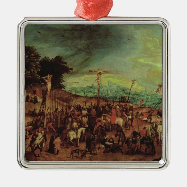 Adorno Metálico La crucifixión (Frente)