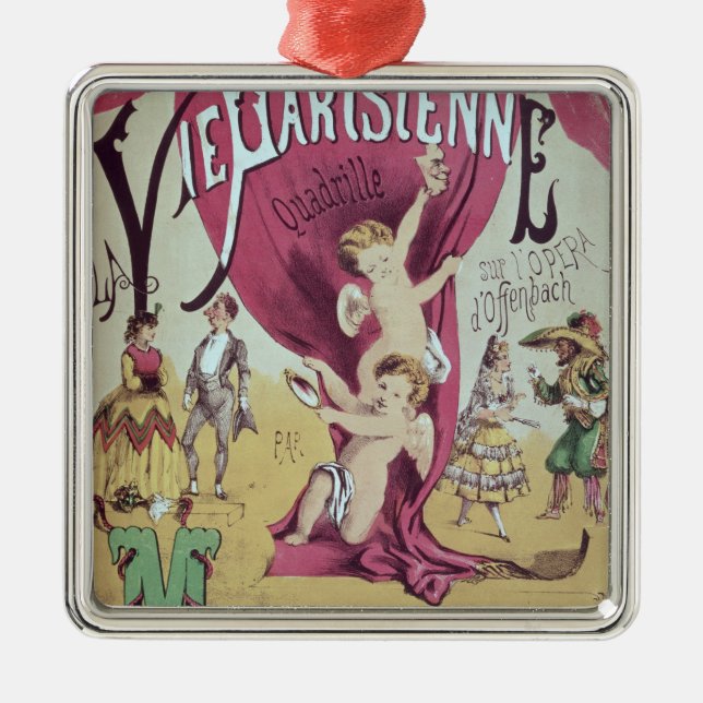 Adorno Metálico La cubierta La de la hoja de la cuenta 'compite (Frente)