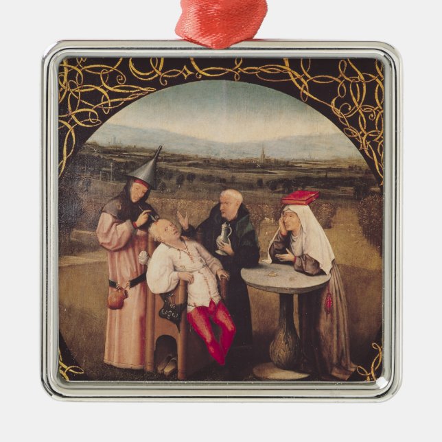 Adorno Metálico La curación de la locura (Frente)