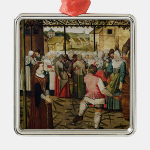 Adorno Metálico La danza rústica