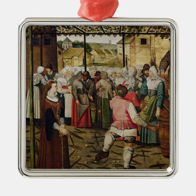 Adorno Metálico La danza rústica (Frente)