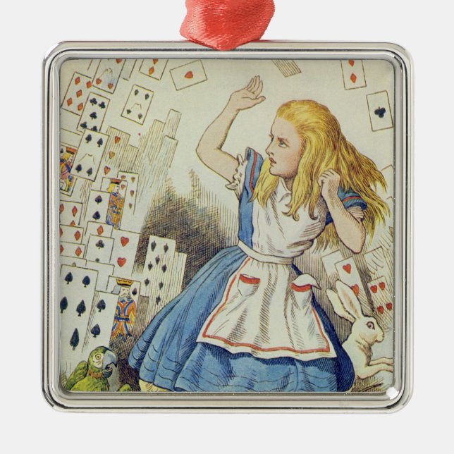 Adorno Metálico La ducha de tarjetas (Frente)