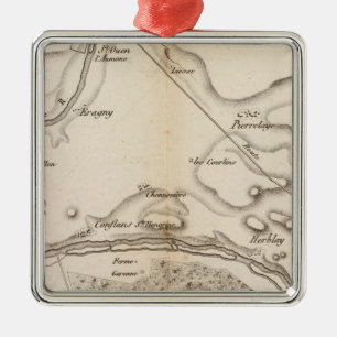 Adorno Metálico La el Sena, l'Oise