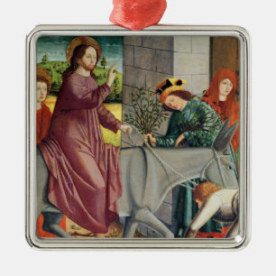 Adorno Metálico La entrada de Cristo a Jerusalén