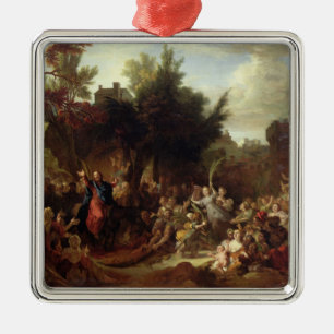 Adorno Metálico La entrada de Cristo en Jerusalén, c.1720