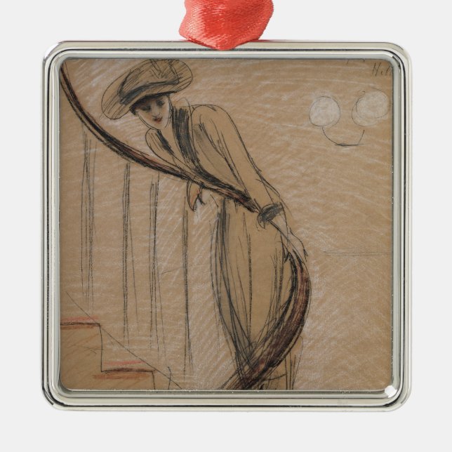 Adorno Metálico La escalera (Frente)