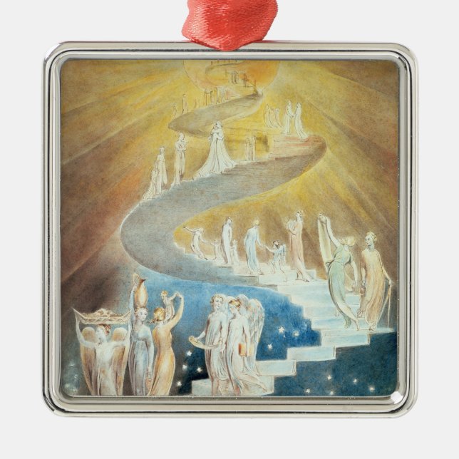 Adorno Metálico La escalera de Jacob (Frente)