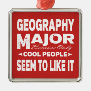 Adorno Metálico La Escuela de Geografía Es La Principal Persona D