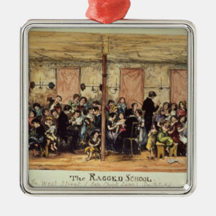 Adorno Metálico La escuela desigual, calle del oeste, Smithfield