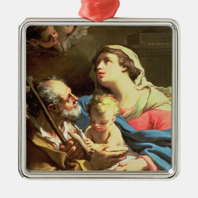 Adorno Metálico La familia santa, siglo XVIII (Frente)