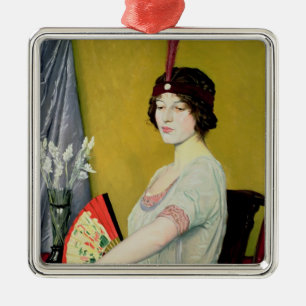 Adorno Metálico La Fan japonesa, 1914