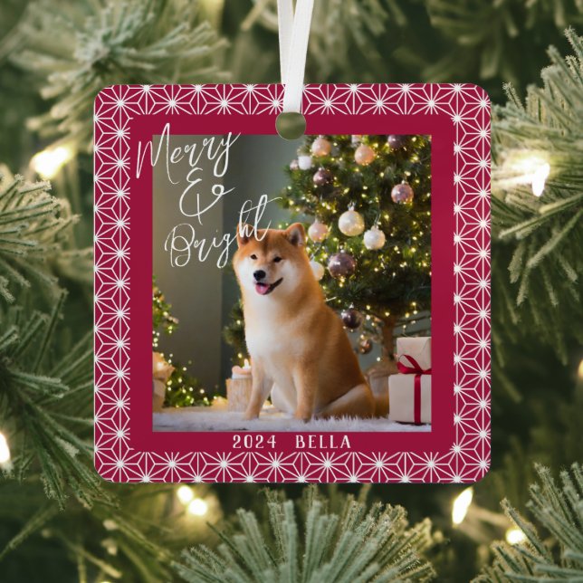 Adorno Metálico La festividad de Shiba | Patrón japonés de kimono  (in situ)