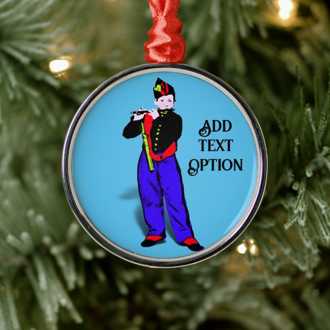 Adorno Metálico La flautista de Manet (Árbol)