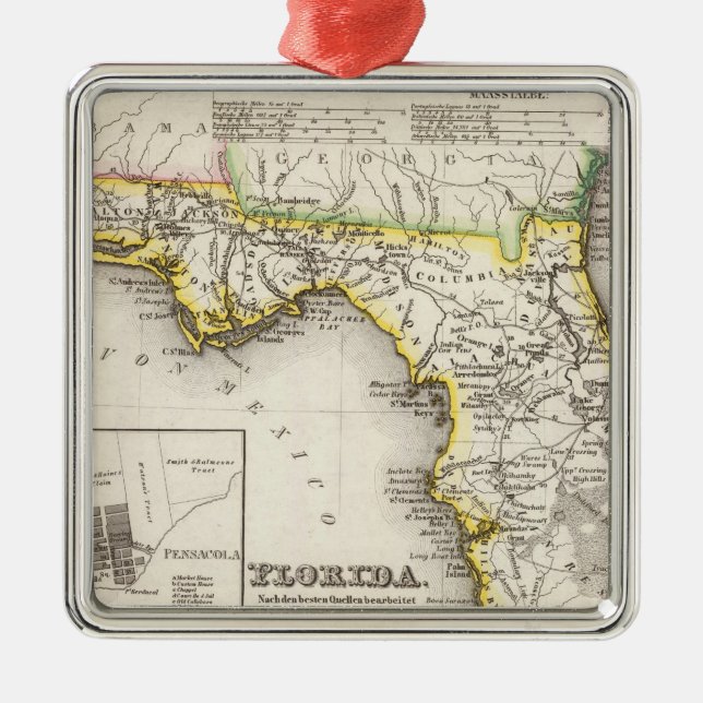 Adorno Metálico La Florida 14 (Frente)