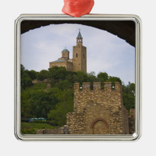 Adorno Metálico La fortaleza medieval de Tsarevets