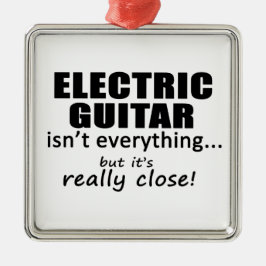 Adorno Metálico La guitarra eléctrica no lo es todo