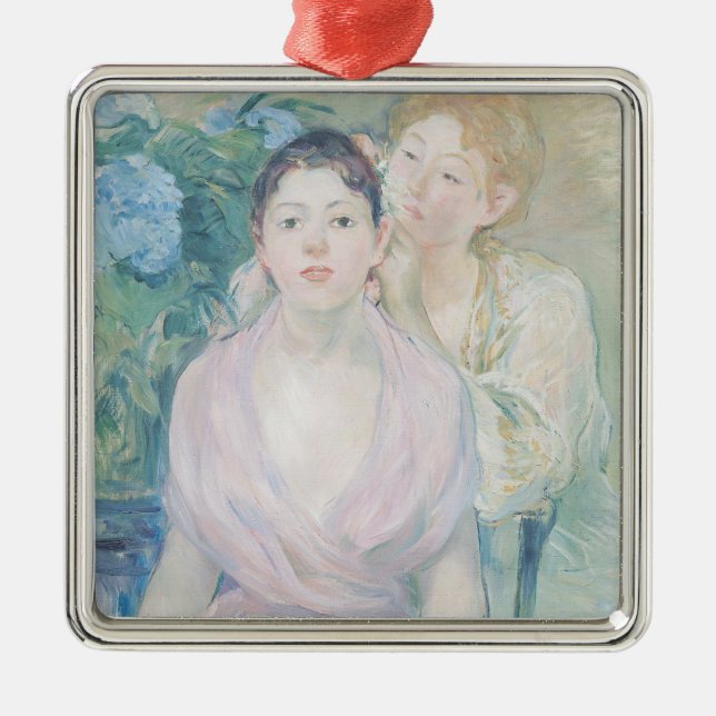 Adorno Metálico La Hortensia, o las dos hermanas, 1894 (Frente)