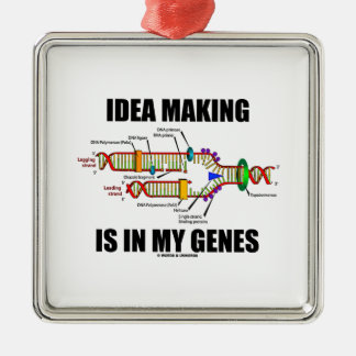 Adorno Metálico La Idea Está En Mis Genes (Replicación De ADN)