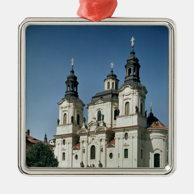 Adorno Metálico La iglesia de San Nicolás, construida 1703-61 (Frente)