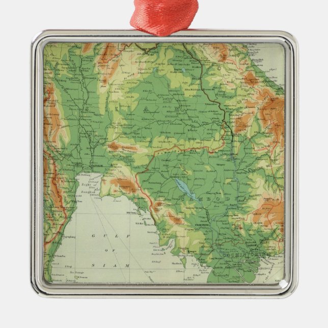 Adorno Metálico La India más lejana (Frente)