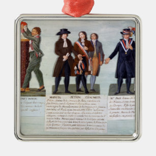 Adorno Metálico La invención de Red Hat, Manuel, Petion