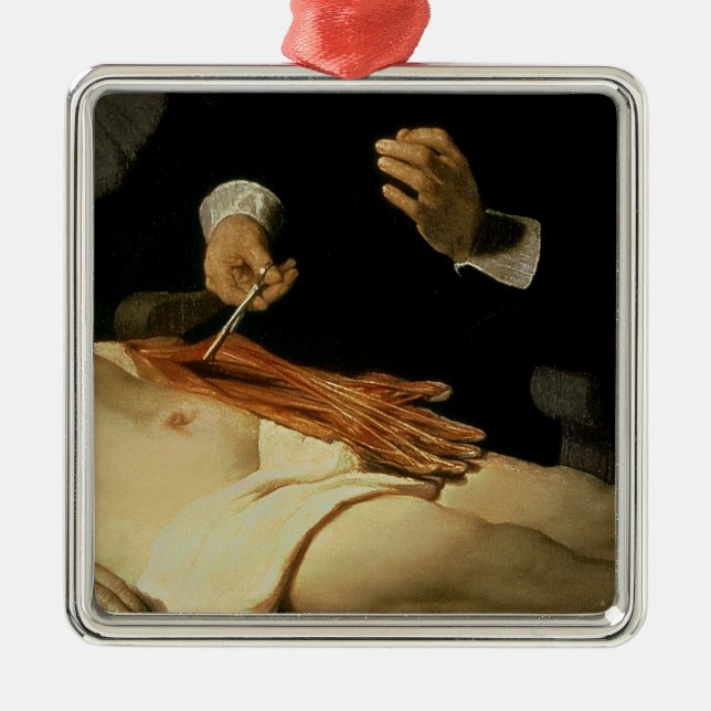 Adorno Metálico La lección de la anatomía del Dr. Nicolaes Tulp, (Frente)