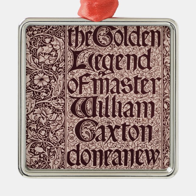 Adorno Metálico La leyenda de oro (Frente)