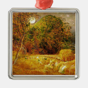 Adorno Metálico La luna de cosecha, 1833 (aceite en el papel