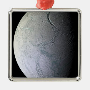 Adorno Metálico La luna Enceladus de Saturn