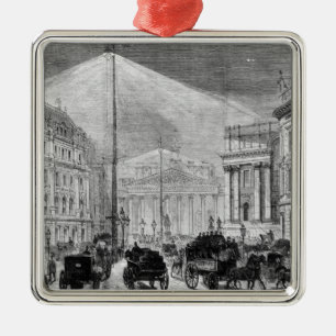 Adorno Metálico La luz eléctrica en la mansión