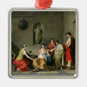 Adorno Metálico La madre del Gracchi, c.1780