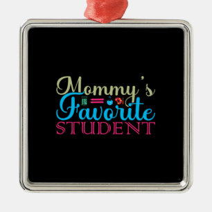 Adorno Metálico La Maestra Mami Es Una Estudiante Favorita