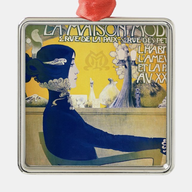 Adorno Metálico La Maison Moderne, c.1902 (Frente)