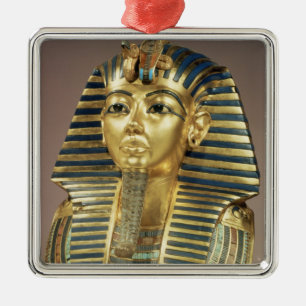 Adorno Metálico La máscara funeraria del oro, de la tumba de