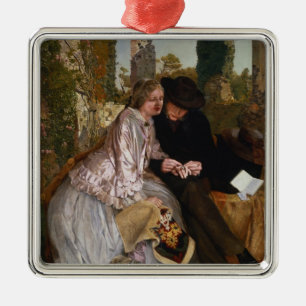 Adorno Metálico La medida para el anillo de bodas, 1855