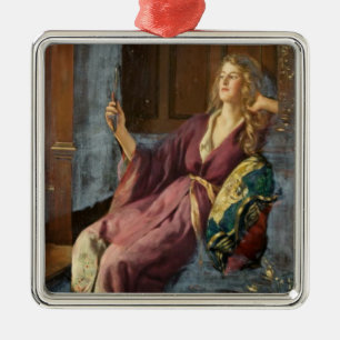 Adorno Metálico La Minx Coqueta (por John Collier)