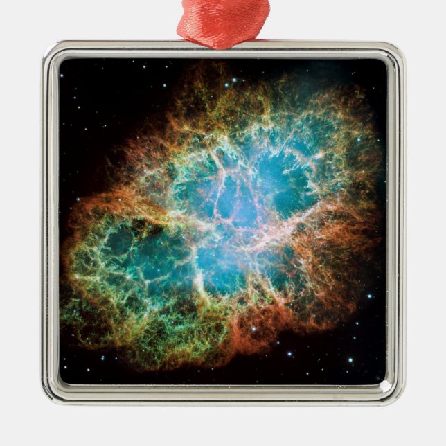 Adorno Metálico La Nebulosa del Cangrejo (Frente)