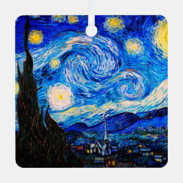 Adorno Metálico La noche estrellada de Vincent Van Gogh
