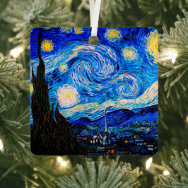 Adorno Metálico La noche estrellada de Vincent Van Gogh