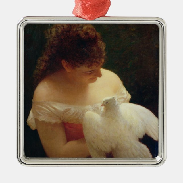 Adorno Metálico La paloma (Frente)