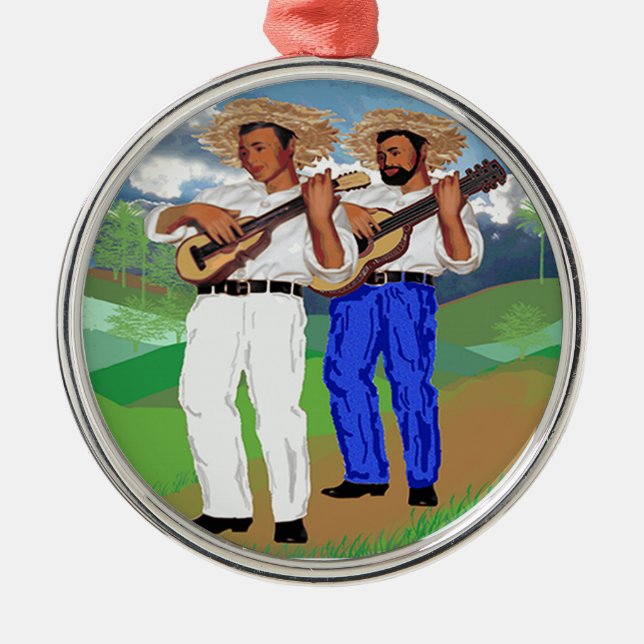 Adorno Metálico ¡La Parranda Navideña! (Frente)