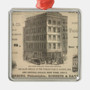 Adorno Metálico La patentadora de Herring, Safes