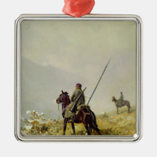 Adorno Metálico La patrulla, 1887