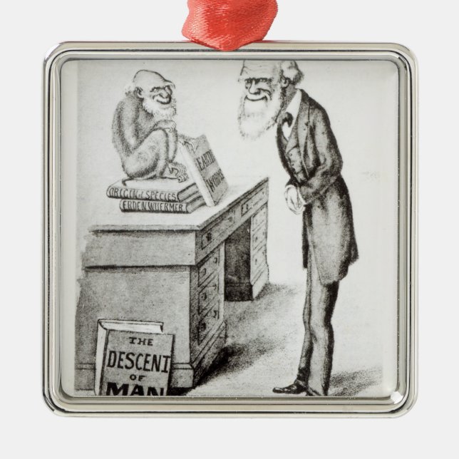 Adorno Metálico La pendiente del hombre (Frente)