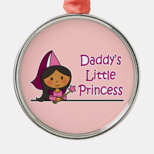 Adorno Metálico La pequeña princesa del papá