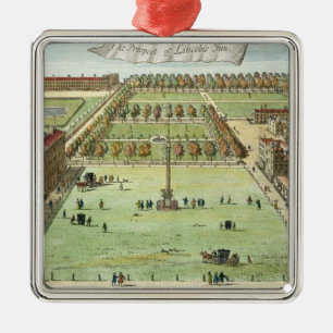 Adorno Metálico La perspectiva del mesón de Lincoln, para la