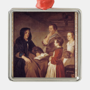 Adorno Metálico La profesora