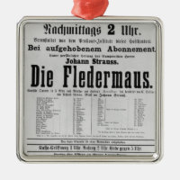 La publicidad de poster muere Fledermaus de Juan