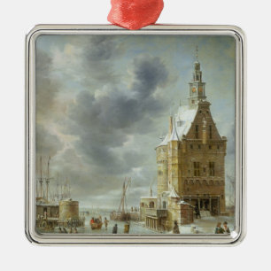 Adorno Metálico La puerta de la ciudad de Hoorn